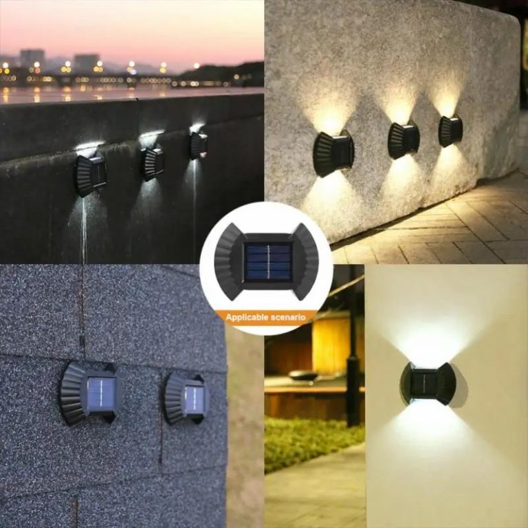 Waterproof-Solar-Light-Wall-Stair-Aisle-Wall-Light-2-8LED-Waterproof-Solar-Light-Home-Outdoor-Yard